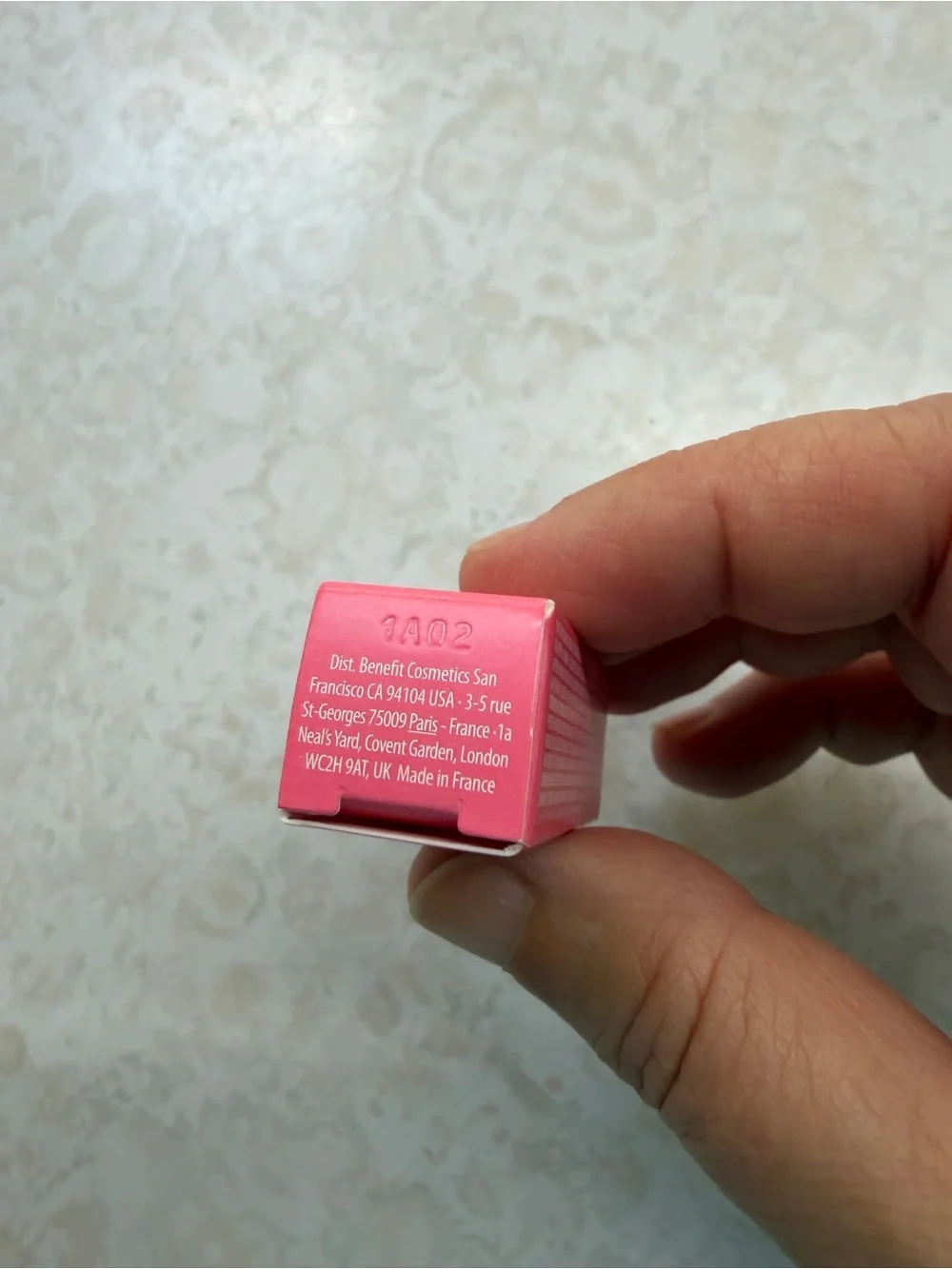 Benefit Play Tint Lip & Cheek Stain Mini 2 mL Pink Travel Size Blush NIB
